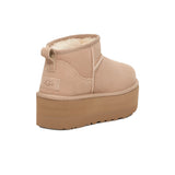 UGG-Classic-Ultra-Mini-Platform-Boot-'Sand'-Women's-(2023)-back-side