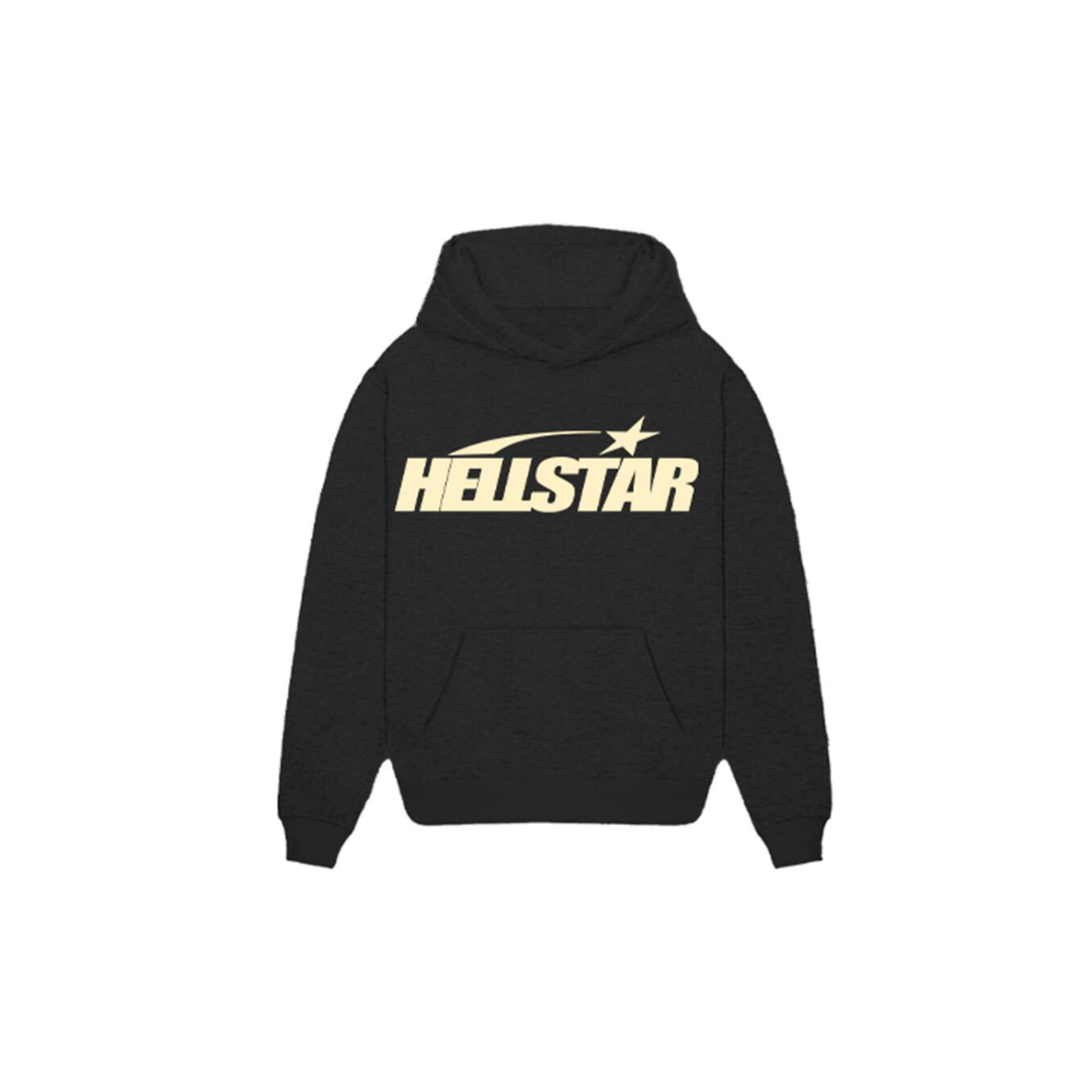 HELLSTAR Basic Hoodie 'Vintage Black' (Overseas Exclusive 2023 HELLSTAR Basic Hoodie 'Vintage Black' (Overseas Exclusive 2023