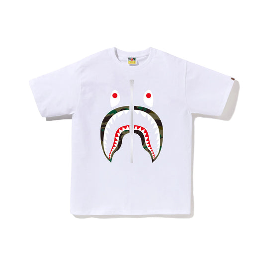 bape-1st-Camo-Shark-Tee—White-(Green)-1