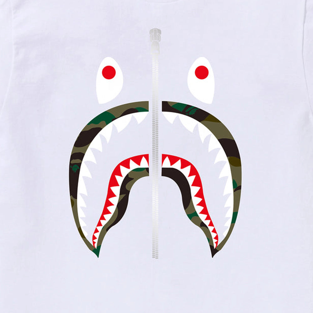 bape-1st-Camo-Shark-Tee—White-(Green)-2