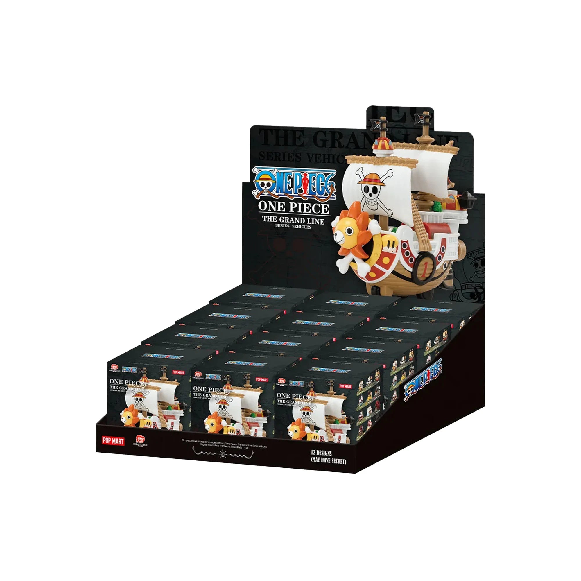 POP MART One Piece The Grand Line Series Vehicles (12 Blind Boxes