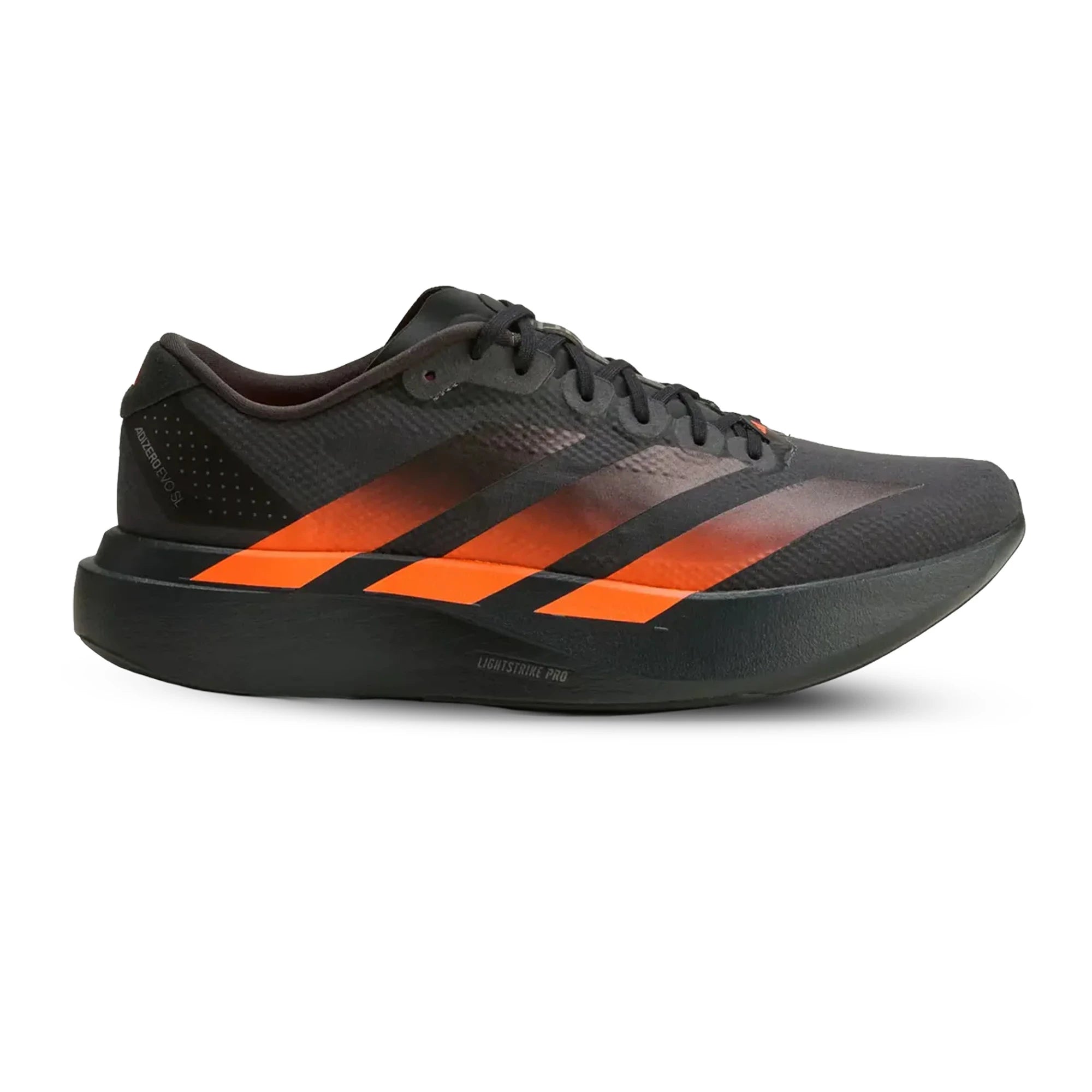 美品 ADIZERO Evo SL M27.5cmブラック オレンジ Adidas Adizero Evo SL 'Carbon Core Black Lucid Orange' (2025) – PUSHAS