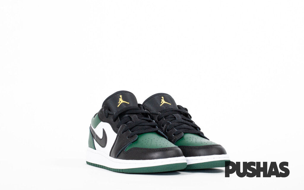 Air Jordan 1 Low 'Green Toe' GS – PUSHAS