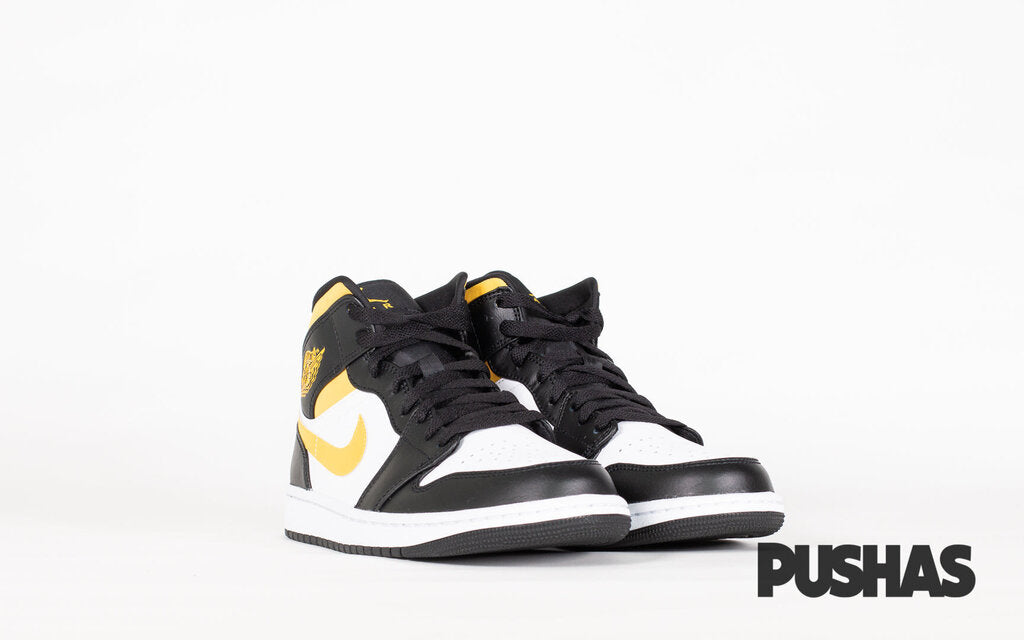 Air Jordan 1 Mid 'White Pollen Black' – PUSHAS