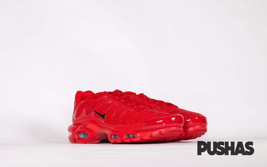 Air MaxTN Plus 'Red Monogram' – PUSHAS - Main Image