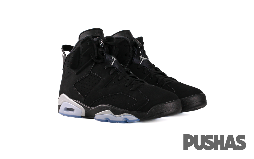 Air Jordan 6 Retro Chrome Metallic Silver 2022 PUSHAS