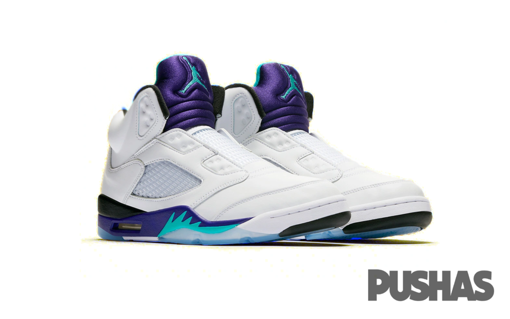 Jordan 5 Retro Grape Fresh Prince 2018 PUSHAS