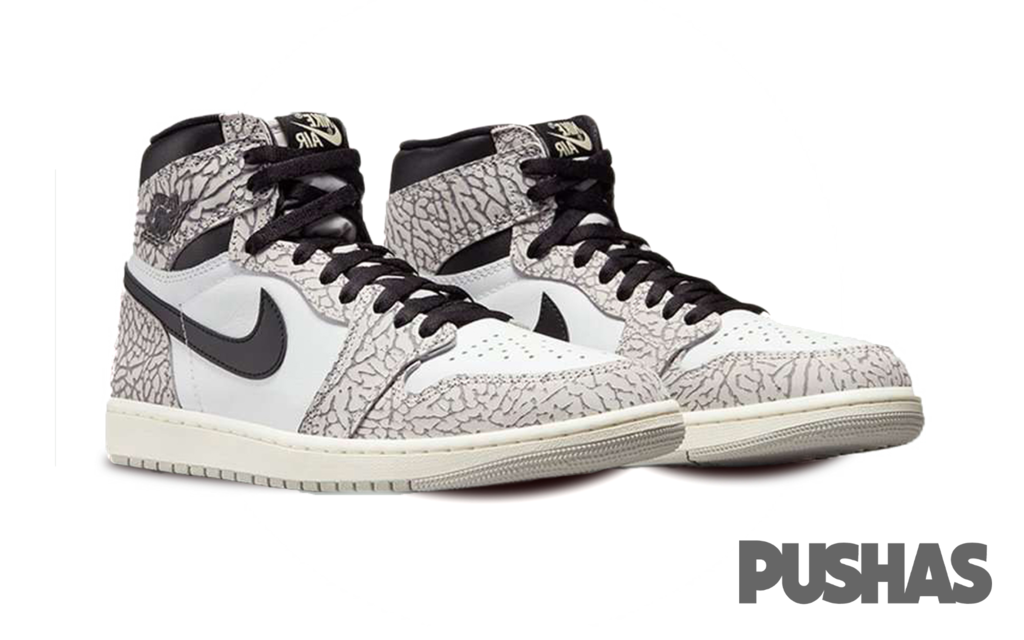 Air Jordan 1 Retro High OG 'White Cement' GS (2023) – PUSHAS