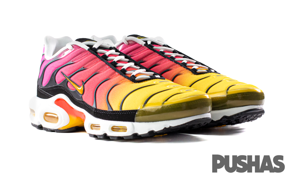 Nike air max plus yellow and pink outlet