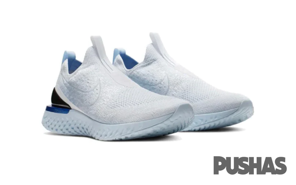 Epic phantom react flyknit hydrogen blue hotsell