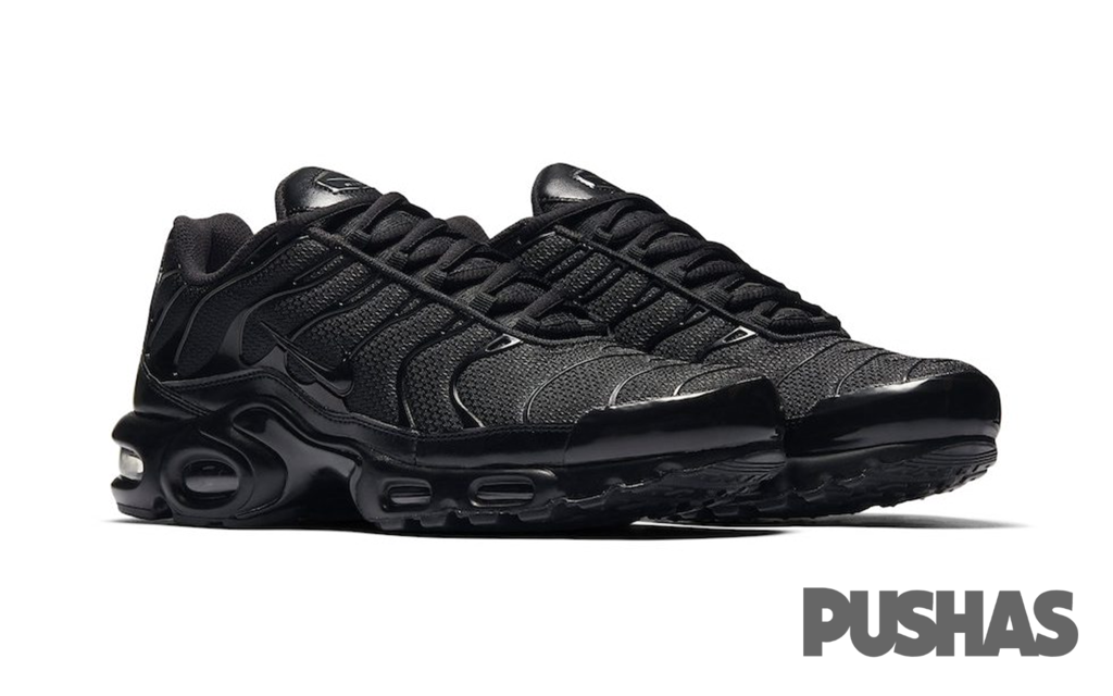 Air max plus top tn gs triple black