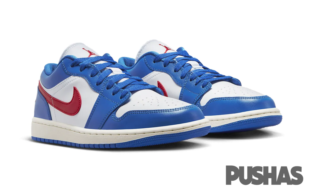 Air Jordan 1 Low Sport Blue Gym Red