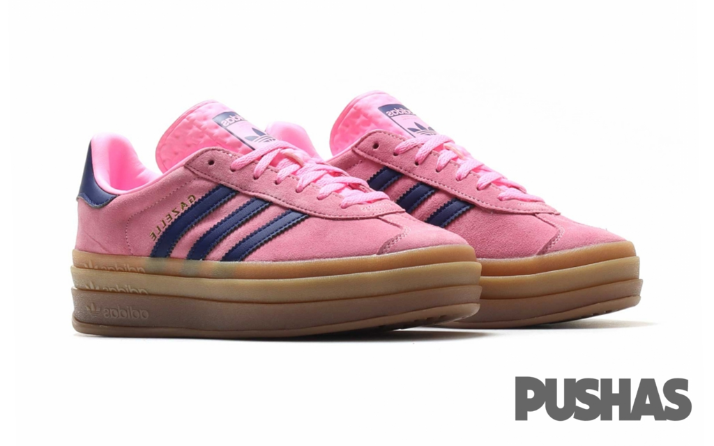 Womens vintage adidas gazelle ice pink