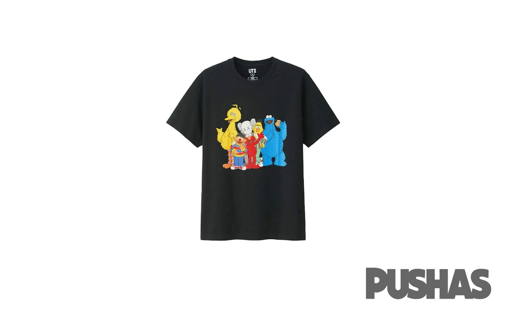 Kaws online shirt black
