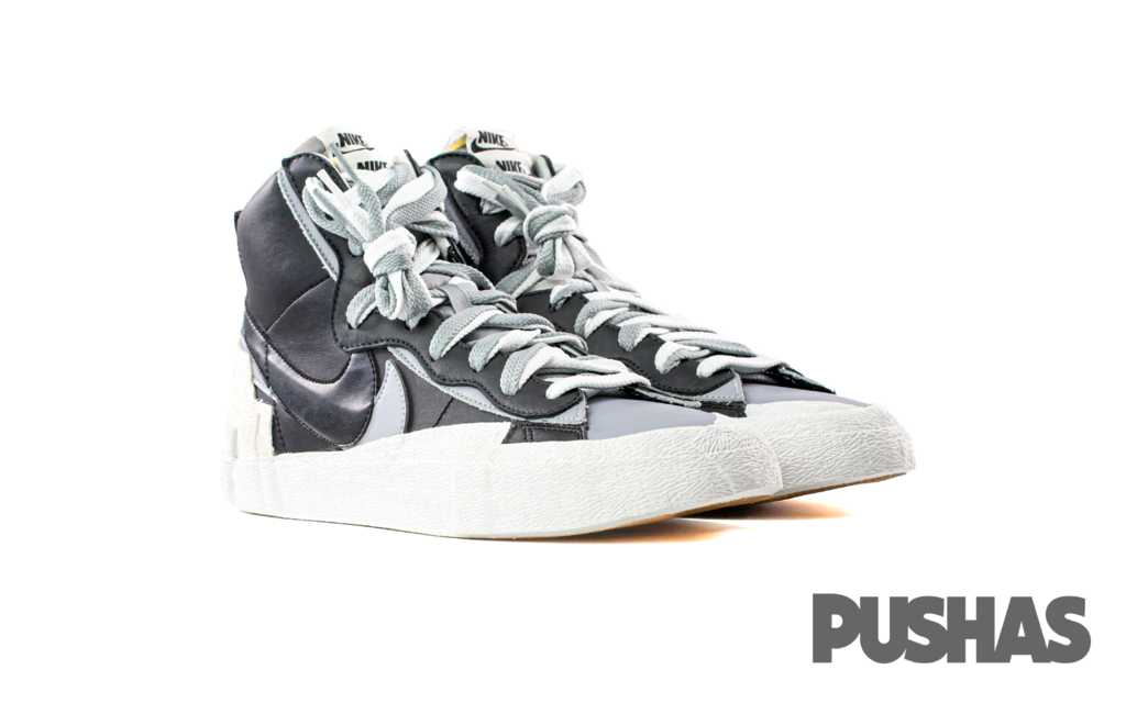 Nike x sacai outlet blazer mid 黑/wolf grey