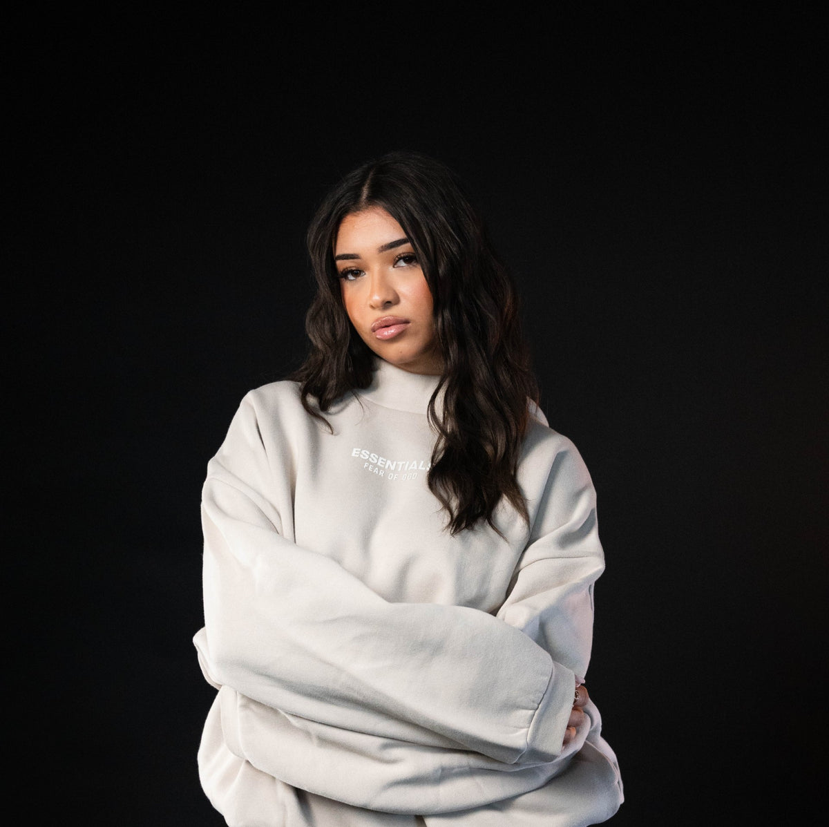 Fear of God ESSENTIALS sizing reference for hoodies, tees and sweatpants