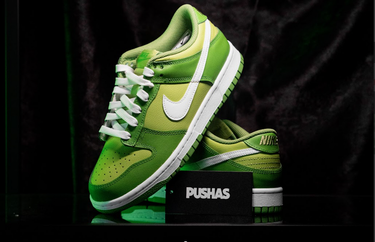 Nike Dunk Low pair illustrating the 2023 Dunk hype debate