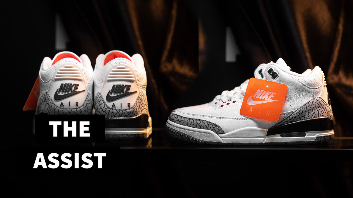 Air Jordan 3 'White Cement Re-imagined' (2023) explained on The Assist