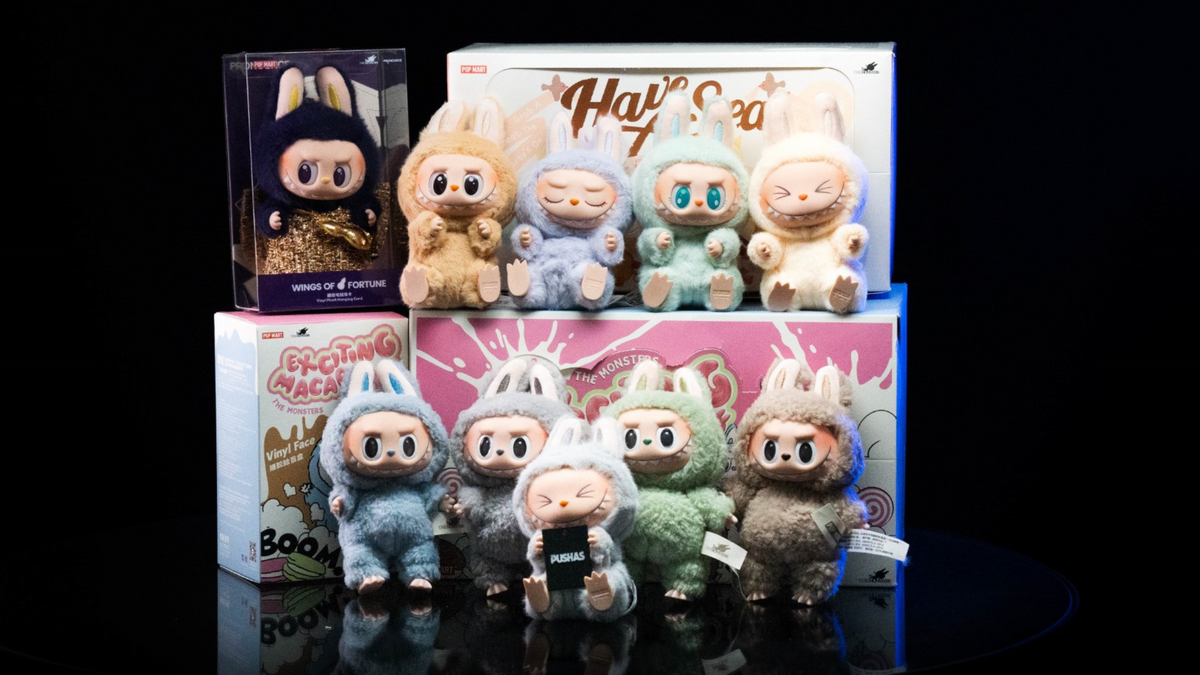 Labubu figures from The Monsters series by Pop Mart