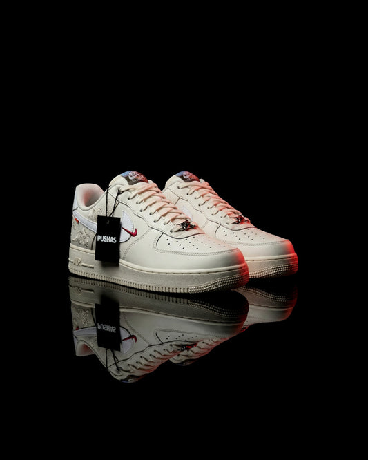Nike Air Force 1 Low 'Pegasus Pack Phantom' shown for the Air Force 1 size guide