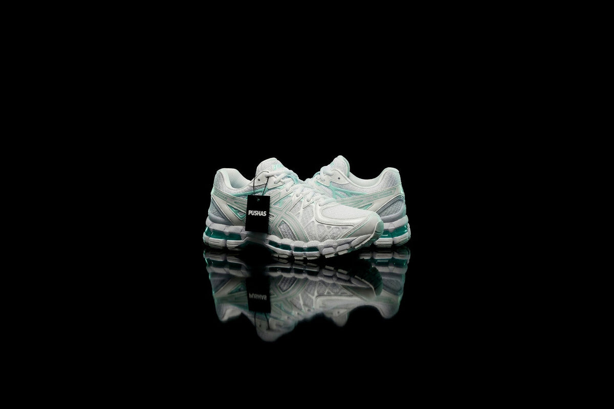 ASICS Gel-Kayano 20 'Illuminate Mint' photographed by PUSHAS