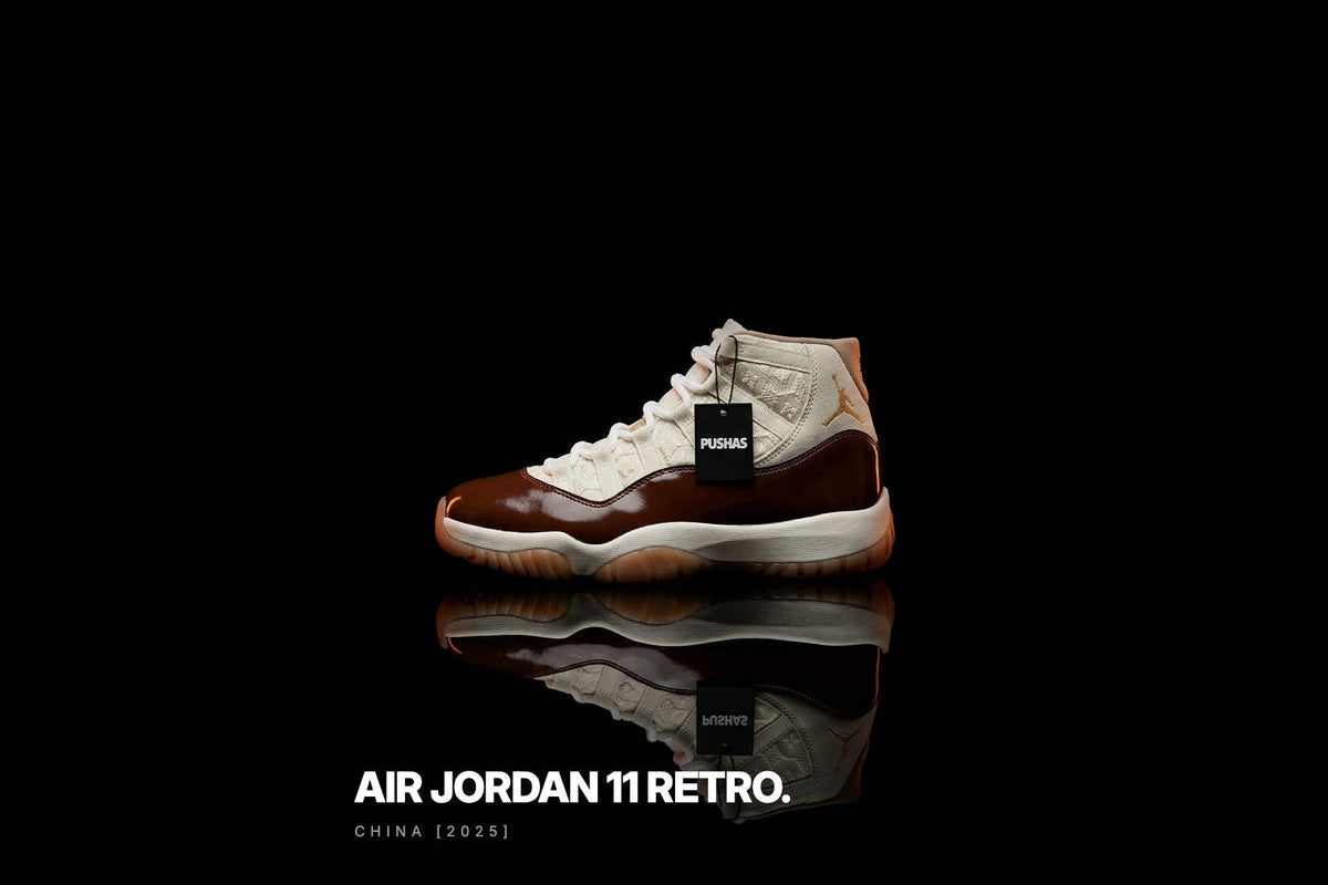 Air Jordan 11 Retro 'China' photographed by PUSHAS