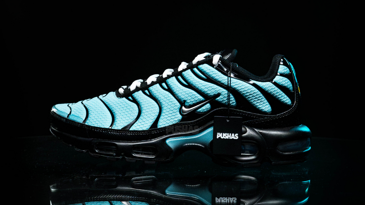 Nike Air Max Plus TN 'Aqua Blue Tiffany' colourway breakdown