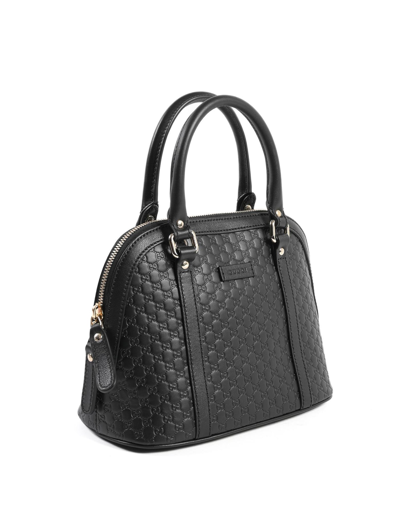 Gucci Leather Mini Dome Bag 'Black'