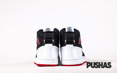 Air Jordan 1 Mid SE Utl 'White Black Red' (2021)