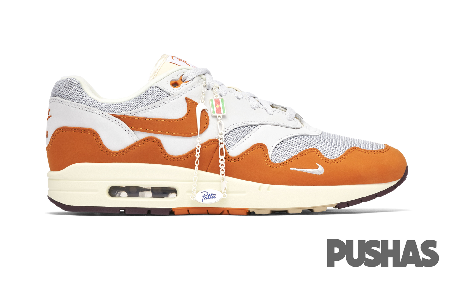 Air Max 1 'Patta Waves Monarch' - With Bracelet (2021)