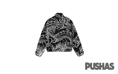Stussy Dragon Sherpa Jacket 'Black'