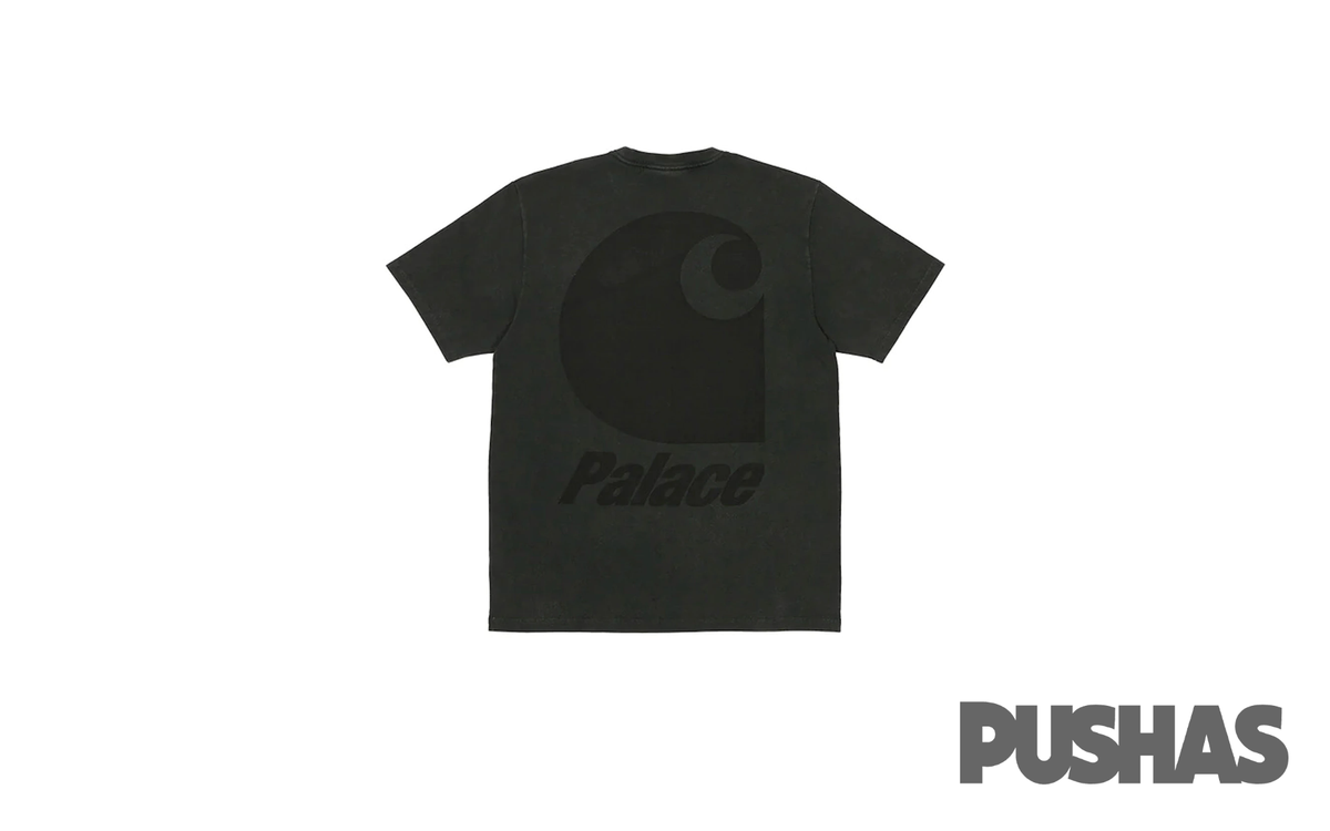 Palace x Carhartt WIP S/S Pocket T-Shirt 'Black' (2023) – PUSHAS Palace x Carhartt WIP S/S Pocket T-Shirt 'Black' (2023) – PUSHAS