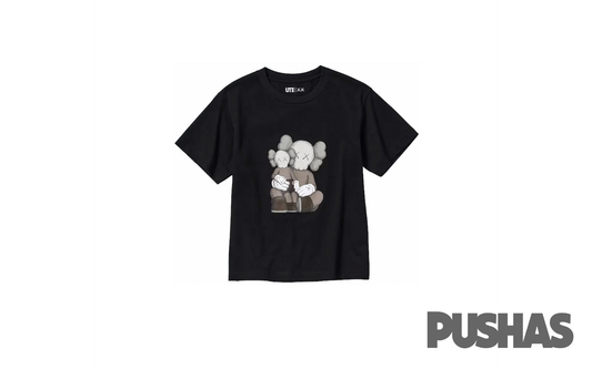 KAWS x Uniqlo Kids UT Short Sleeve Graphic T-shirt (US Sizing) - 'Black'