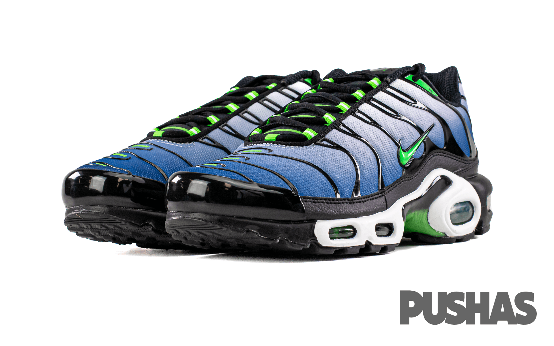 Blue and top green tns