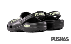 Classic Clog x Pleasures Skeleton 'Black Glow' (2022)