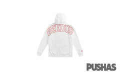 Geedup Team Logo Hoodie 'White/Red'