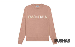 ESSENTIALS Kids Matte Blush Knit Sweater