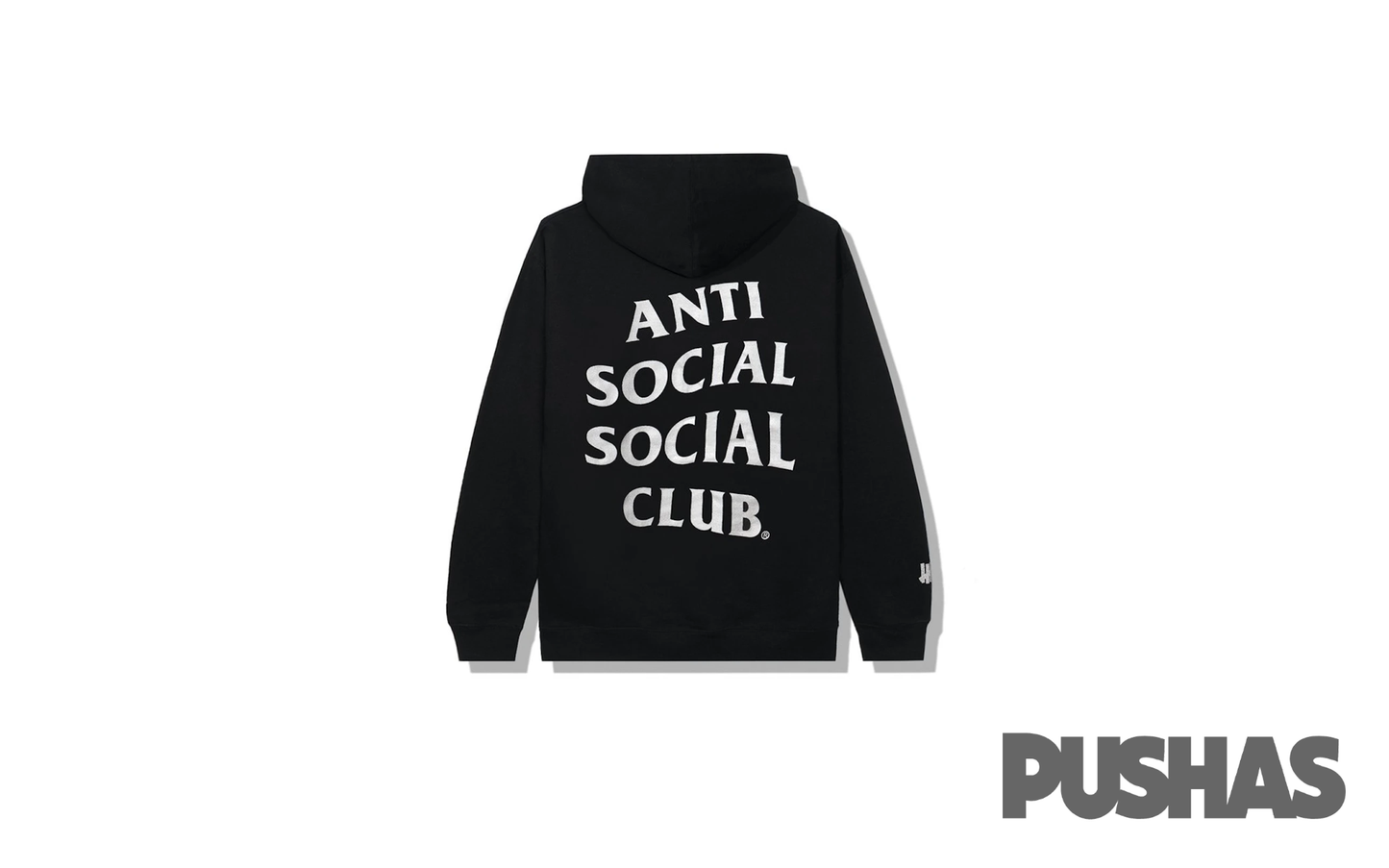 Anti Social Social Club x Undefeated Paranoid Hoodie 'Black'