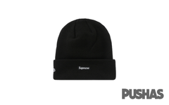 Supreme New Era S Logo Beanie 'Black' (2023)