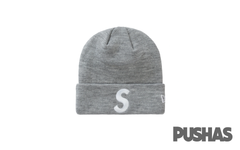 Supreme-New-Era-S-Logo-Beanie-Heather-Grey-2023