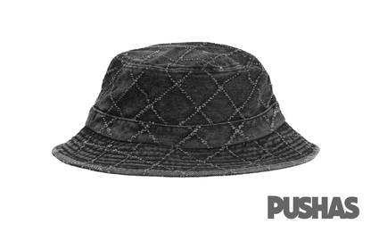 Supreme Punch Denim Crusher Bucket Hat 'Black' (2023)