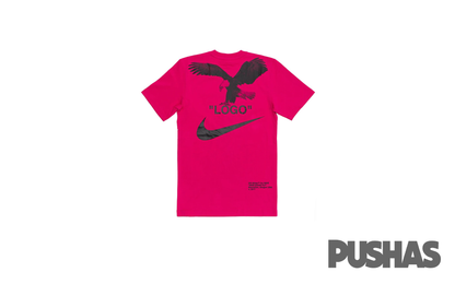 OFF-WHITE x Nike NRG A6 T-Shirt 'Pink Rush/Black' (2018)