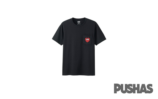 KAWS-x-Uniqlo-Heart-Pocket-Tee-Black-2016