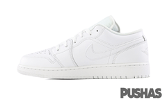 [Refurbished] Air Jordan 1 Low 'Triple White' GS (2023)