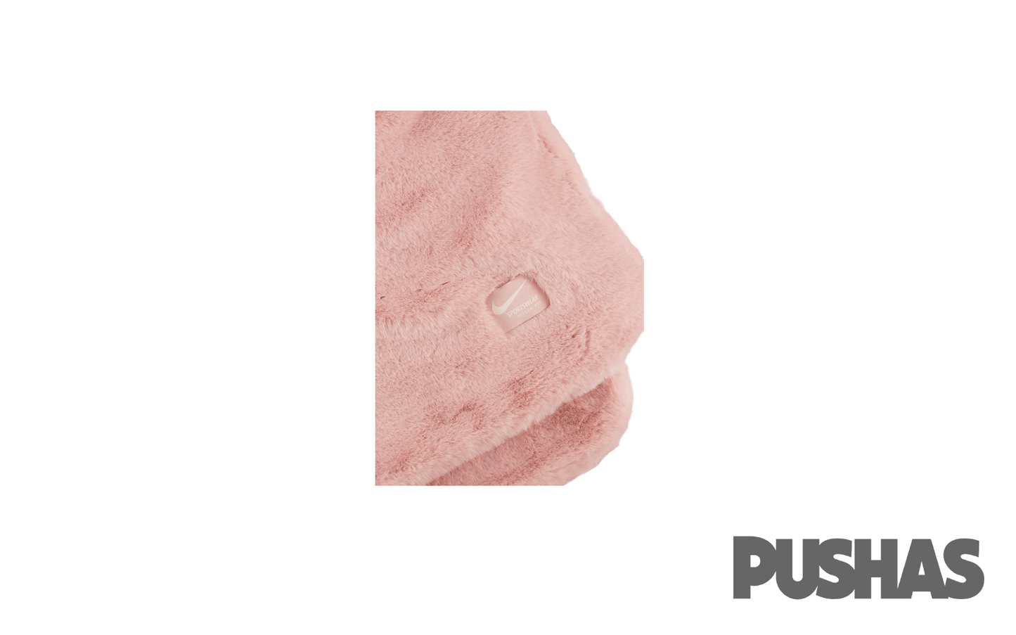 Nike Swoosh Faux Fur Blanket 'Pink Oxford/Cashmere/Cashmere'