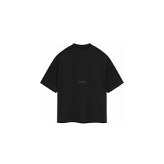 Fear Of God Essentials Heavy Jersey Crewneck T-shirt 'Jet Black' (2024)