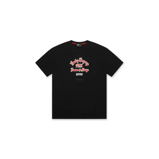 Geedup Company T-Shirt 'Black/Red' (2023)