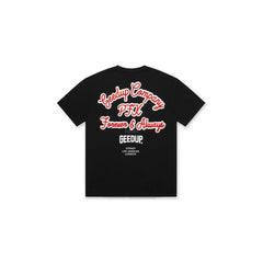 Geedup Company T-Shirt 'Black/Red' (2023)