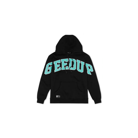 Geedup Team Logo Hoodie 'Black/Teal'