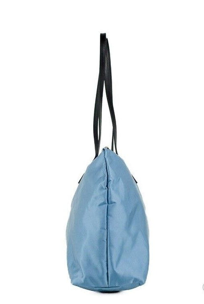 Versace Medusa Medium Nylon Leather Tote Bag 'Cornflower Blue'